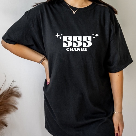 Angel Numbers Alignment sleeve cotton S-5X Summer shirt Custom - Picture 2 of 11